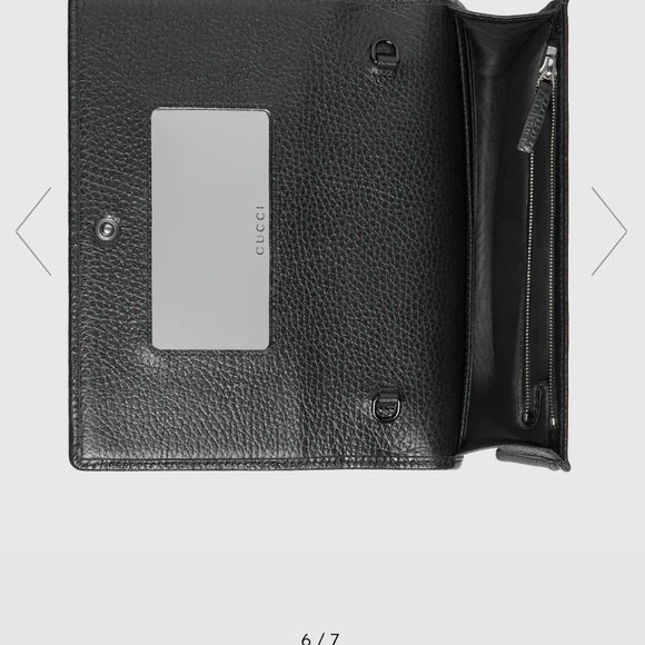 Gucci GG MARMONT CHAIN WALLET blk/blk - Picture 3 of 5